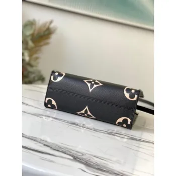 LV M45659 Louis Vuitton M45654 Onthego Pm Tote Bag Black