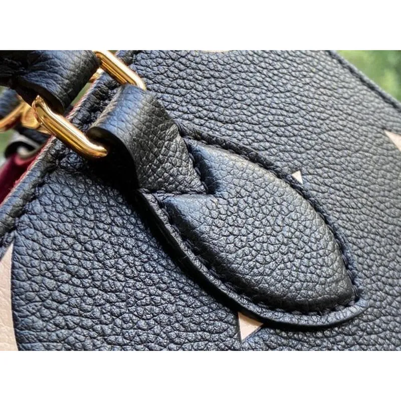 LV M45659 Louis Vuitton M45654 Onthego Pm Tote Bag Black