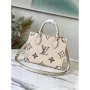 LV M45654  Louis Vuitton Onthego Pm Tote M45659 Bag Cream