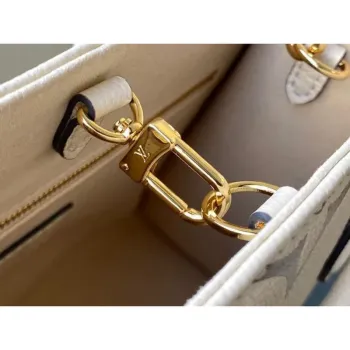 LV M45654  Louis Vuitton Onthego Pm Tote M45659 Bag Cream