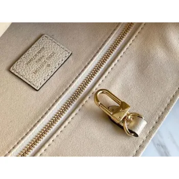 LV M45654  Louis Vuitton Onthego Pm Tote M45659 Bag Cream