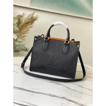 LV M45653 Louis Vuitton Onthego Pm Tote M45660 Bag Black