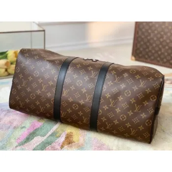 LV M45616 Louis Vuitton Keepall Bandouliere 50 Monogram