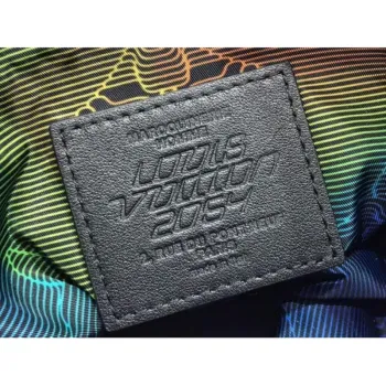 LV M45604 Louis Vuitton 2054 Expandable Polochon Bag Black