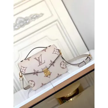 LV M45596 Louis Vuitton Pochette Métis M45773 Bag Cream Pink