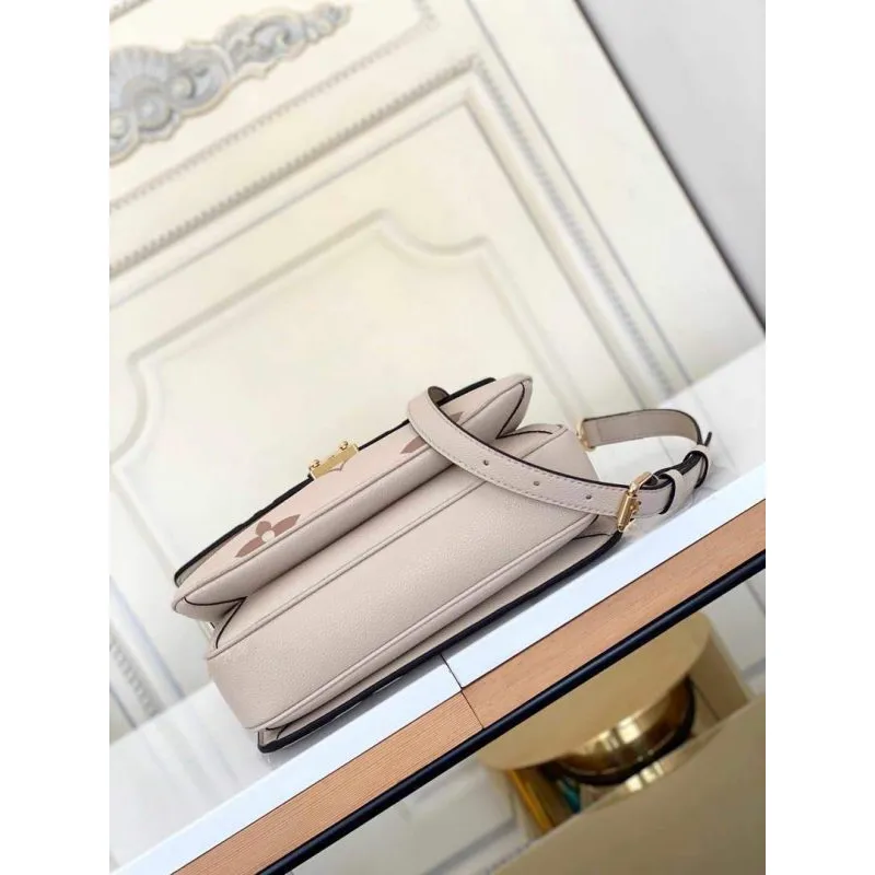 LV M45596 Louis Vuitton Pochette Métis M45773 Bag Cream Pink