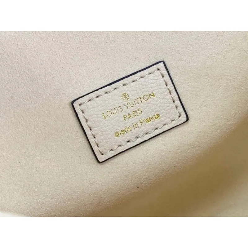 LV M45596 Louis Vuitton M45773 Pochette Metis Bag Cream and Rose Pink