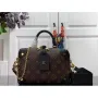 LV M45571 Louis Vuitton Petite Malle Souple Bag Monogram Black