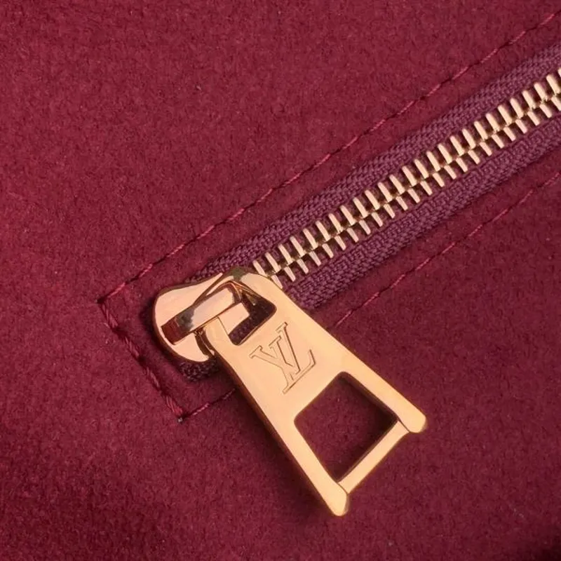 LV M45495 Louis Vuitton ONTHEGO MM Bag M45494 Black and Beige