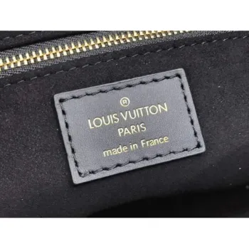 LV M45393 Louis Vuitton Petite Malle Souple Bag M45394 Leather Black