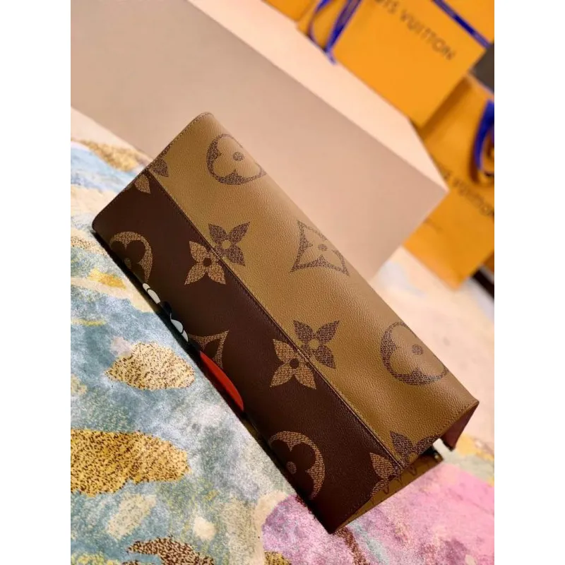 LV M45320 Louis Vuitton Onthego GM Monogram Handbag