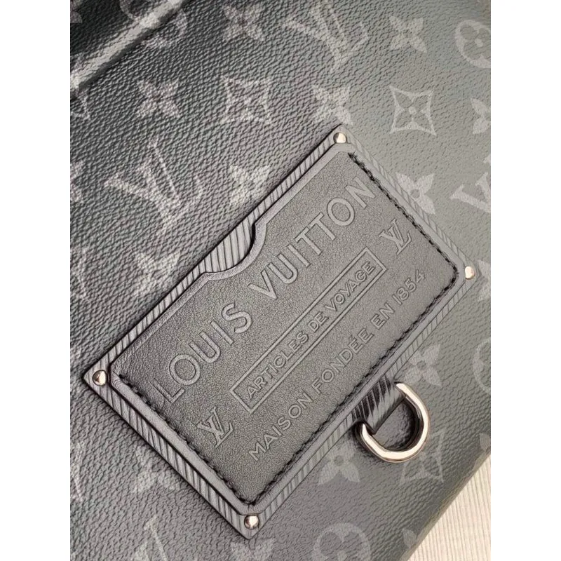 LV M45216 Louis Vuitton Besace Zippee Medium Messenger Bag Black