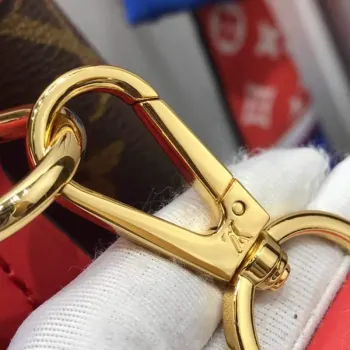 LV M44898 Louis Vuitton Soufflot MM Bag M44817 Monogram Canvas Red