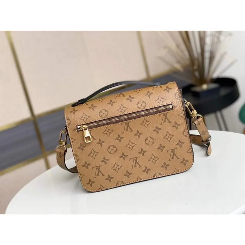 LV M44876 Louis Vuitton M44875 Pochette Metis Monogram Reverse canvas