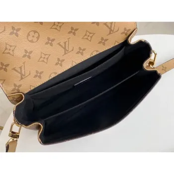 LV M44876 Louis Vuitton M44875 Pochette Metis Monogram Reverse canvas