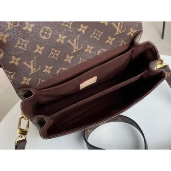 LV M44875 Louis Vuitton M44876 Pochette Metis Monogram Canvas