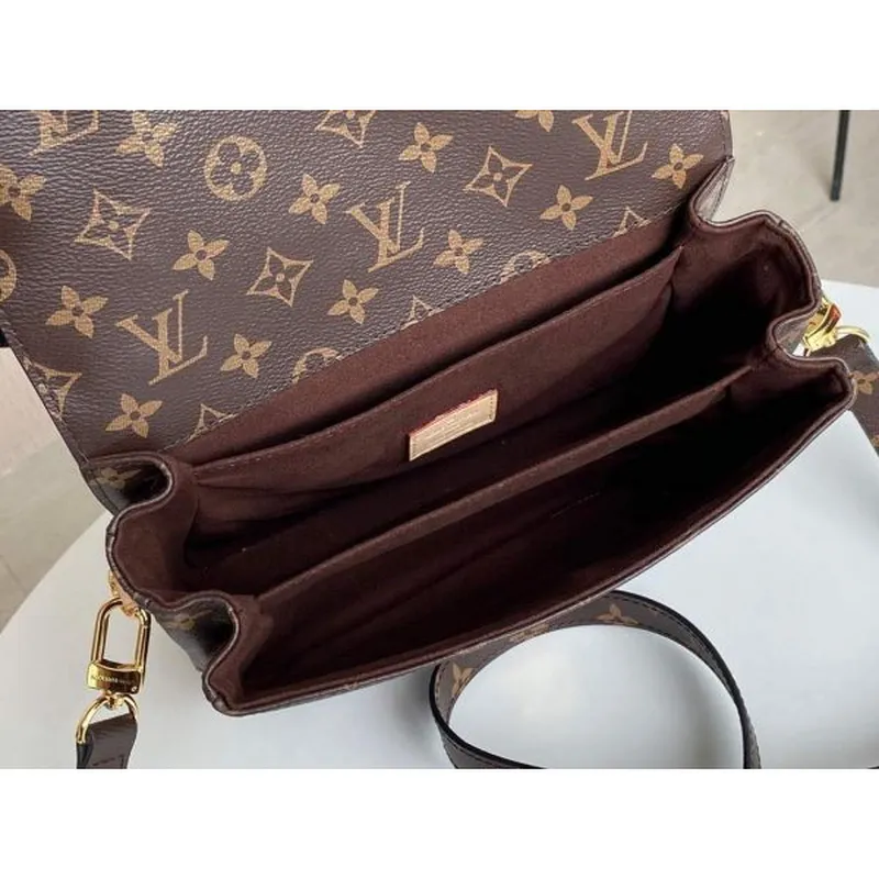 LV M44875 Louis Vuitton M44876 Pochette Metis Monogram Canvas