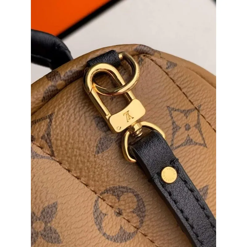 LV M44872 Louis Vuitton Palm Springs MINI Monogram Reverse Canvas Bag