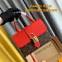LV M44322 Louis Vuitton Locky BB Monogram Red M44321 Bag