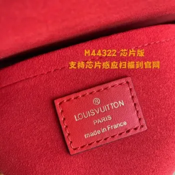 LV M44322 Louis Vuitton Locky BB Monogram Red M44321 Bag