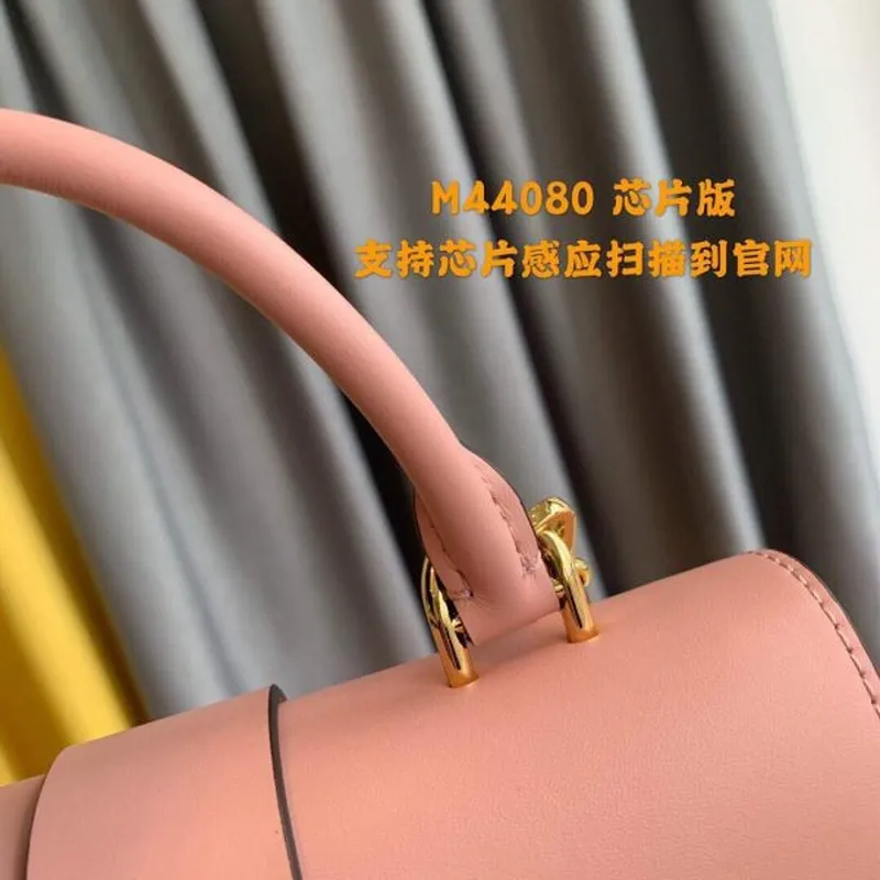 LV M44080 Louis Vuitton Locky BB Monogram Pink M44654 Bag