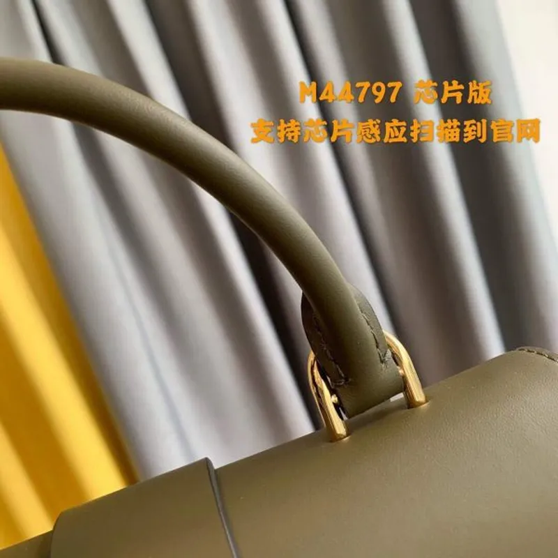 LV M44080 Louis Vuitton Locky BB Monogram Green M44654 Bag