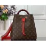 LV M44021 Louis Vuitton M44022 NéONOé Shoulder Bag Red
