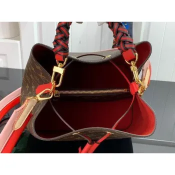 LV M44021 Louis Vuitton M44022 NéONOé Shoulder Bag Red