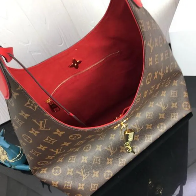 LV M43630 Louis Vuitton M43769 Flower Hobo Monogram M43546 Bag Red