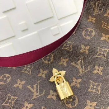 LV M43546 Louis Vuitton M43630 Lockme Hobo Monogram Bag M43769 Wine Red