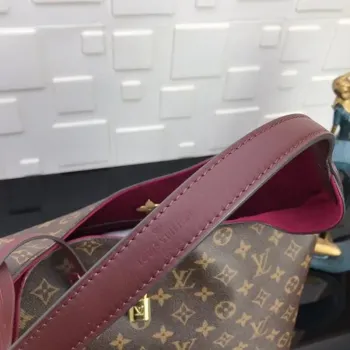 LV M43546 Louis Vuitton M43630 Lockme Hobo Monogram Bag M43769 Wine Red