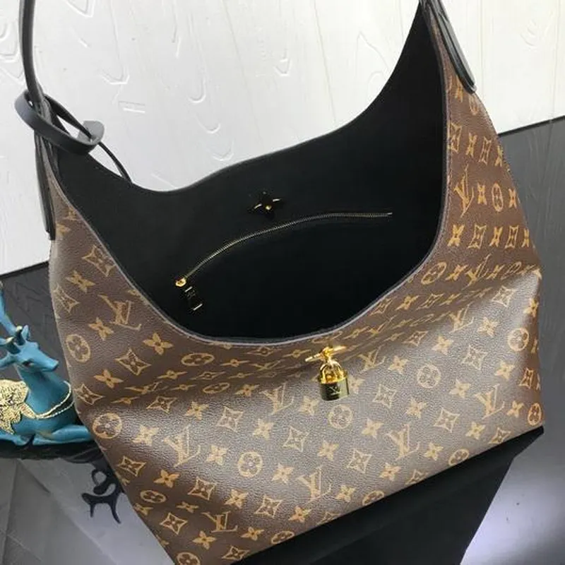 LV M43546 Louis Vuitton M43630 Lockme Hobo Monogram Bag M43769 Black