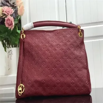 LV M43237 Louis Vuitton Artsy MM M43876 Bag Monogram Red