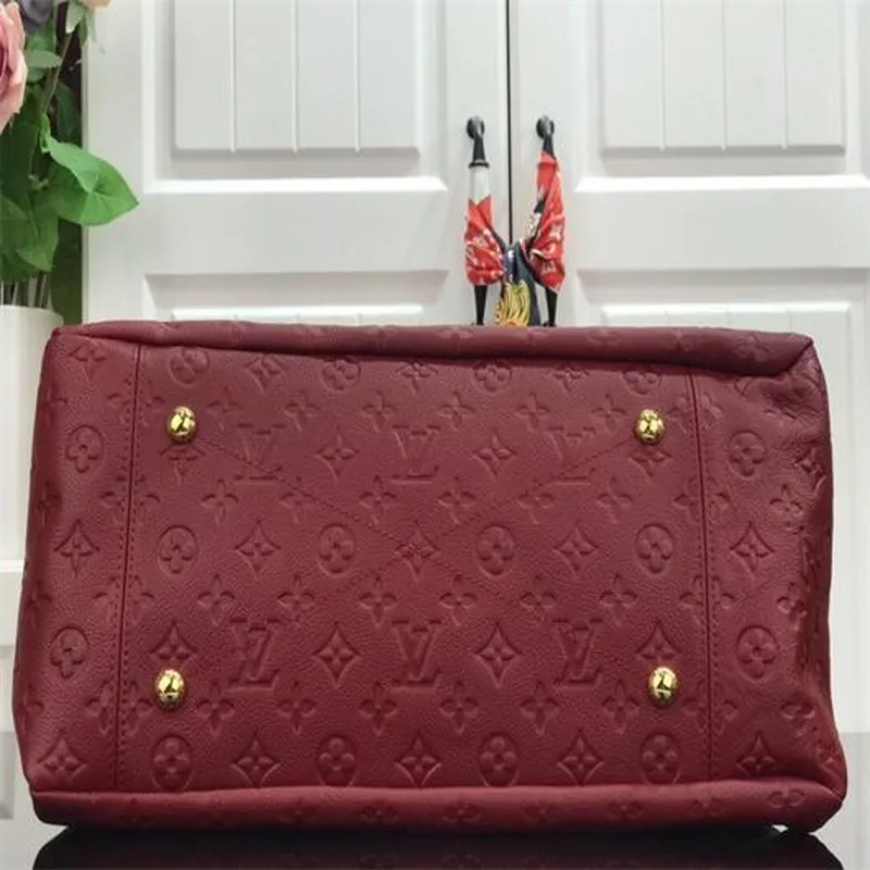 LV M43237 Louis Vuitton Artsy MM M43876 Bag Monogram Red