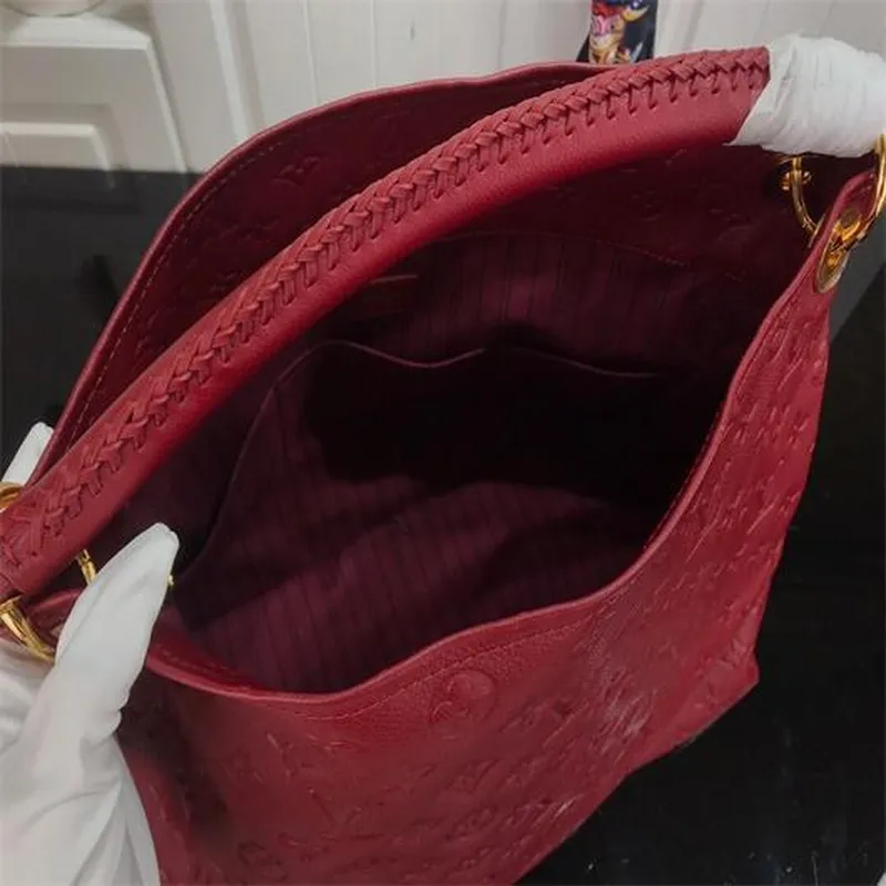 LV M43237 Louis Vuitton Artsy MM M43876 Bag Monogram Red