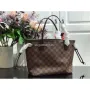LV M41359 Louis Vuitton Neverfull PM Damier Ebene M41245 Bag Pink