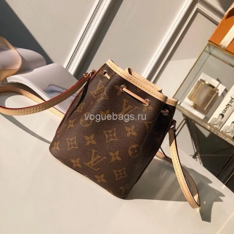 LV M41346 Louis Vuitton Nano Noe Monogram Bag