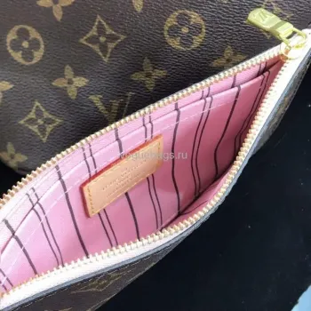 LV M41245 Louis Vuitton N41362  Neverfull PM Monogram Bag Pink