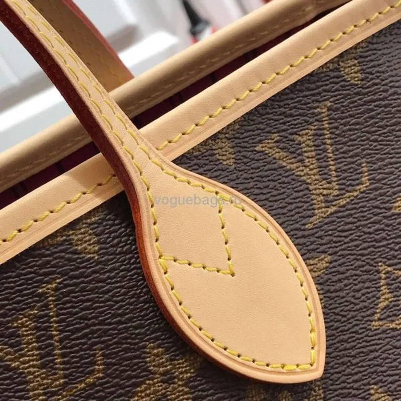 LV M41178 Louis Vuitton Neverfull MM Monogram M41177 Bag Pulm
