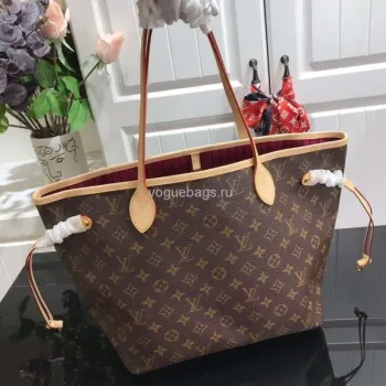 LV M41178 Louis Vuitton Neverfull MM Monogram M41177 Bag Pulm