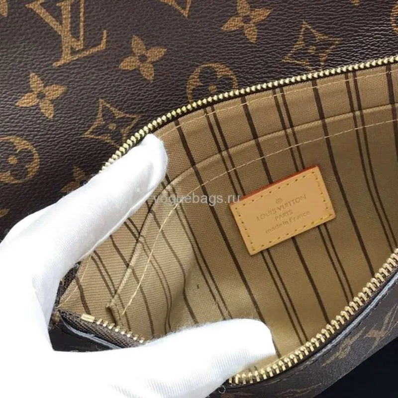 LV M40995 Louis Vuitton Neverfull MM Monogram M41178 Bag Beige