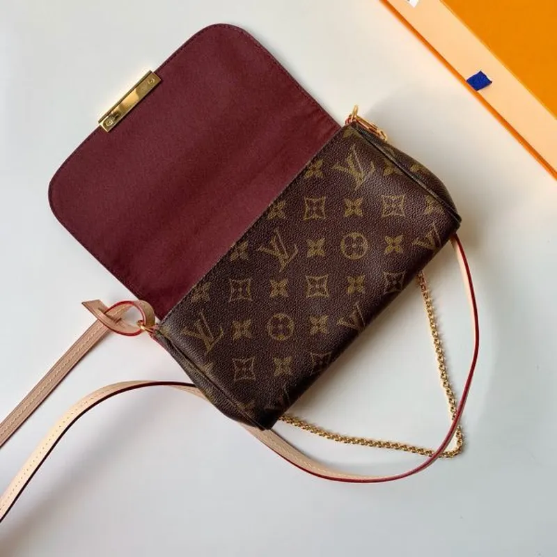 LV M40718 Louis Vuitton Favorite Mm M40717 Handbag Monogram Canvas