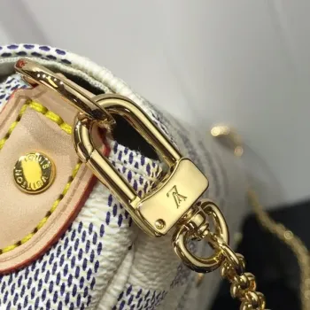 LV M40718 Louis Vuitton Favorite Mm M40717 Handbag Damier Azur Canvas