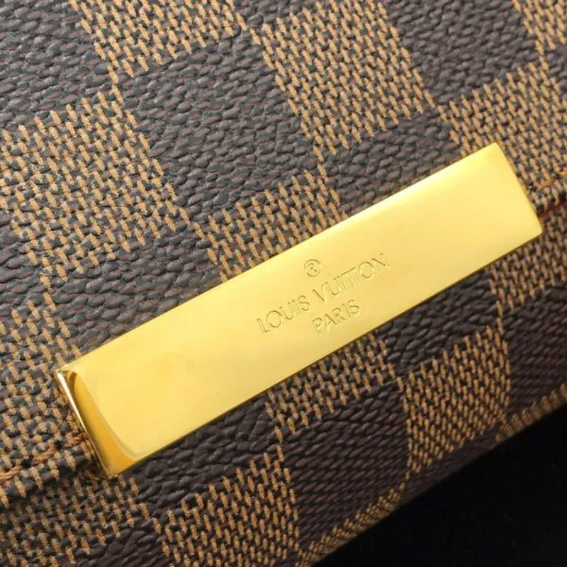 LV M40717 Louis Vuitton Favorite Pm M40718 Handbag Damier Ebene Canvas
