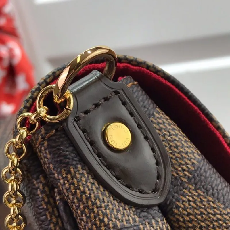 LV M40717 Louis Vuitton Favorite Pm M40718 Handbag Damier Ebene Canvas