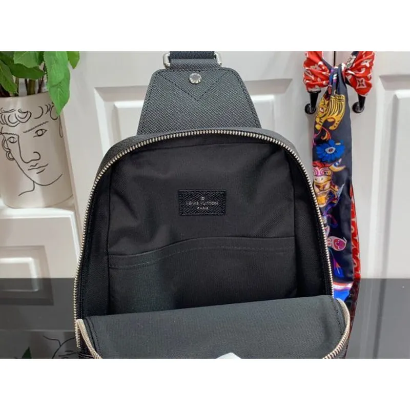 LV M30443 Louis Vuitton Avenue Sling Bag Black