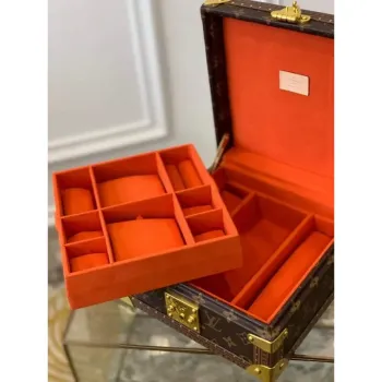 LV M20040 Louis Vuitton M13513 Jewelry Box Monogram Orange