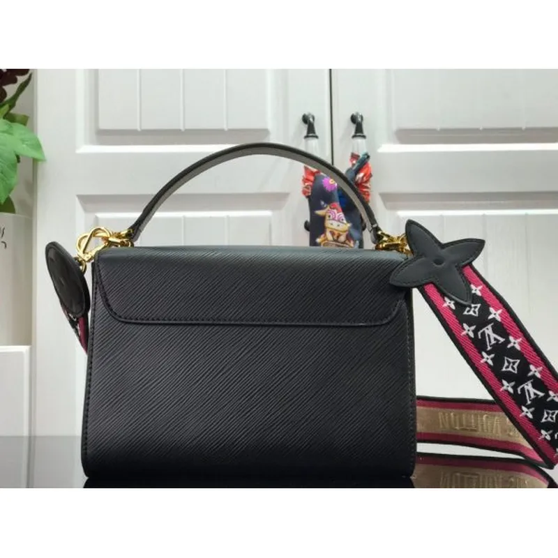 Louis Vuitton M56780 LV Crafty Twist MM Shoulder Bag M50280 Epi Black