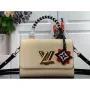 Louis Vuitton M56779 LV Crafty Twist MM Bag M56780 Epi Cream