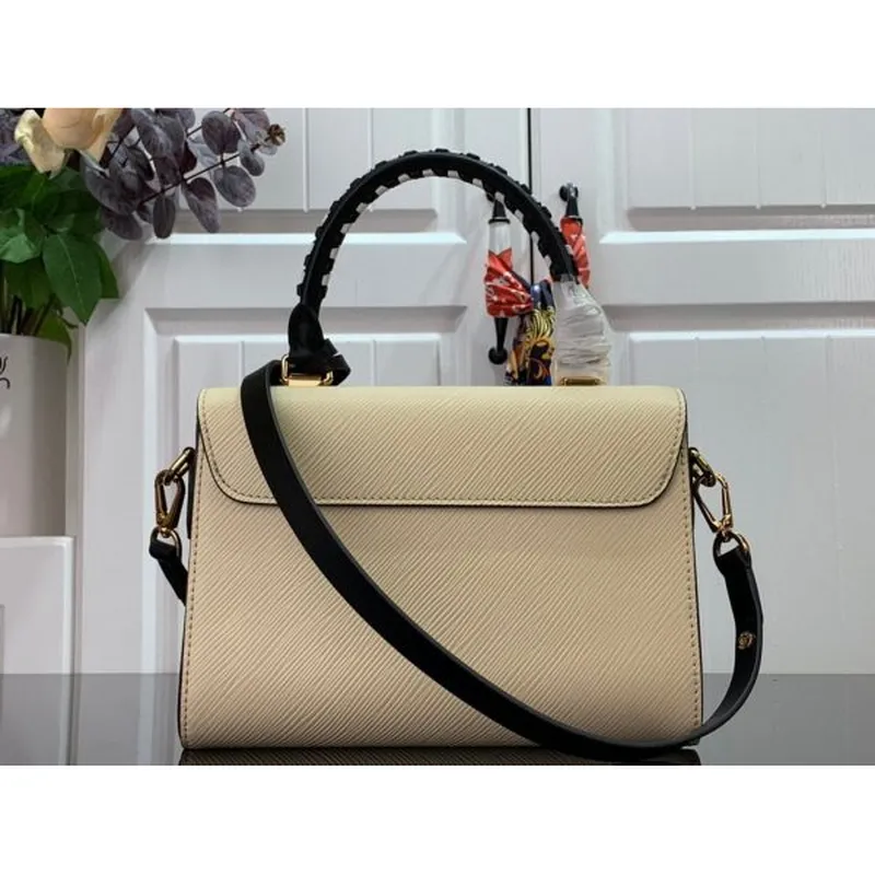 Louis Vuitton M56779 LV Crafty Twist MM Bag M56780 Epi Cream